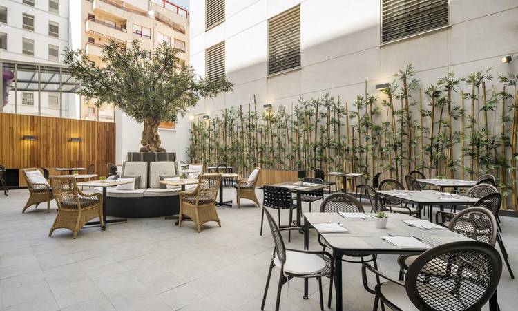 Terraza restaurante Hotel Ilunion Málaga Málaga Terraza restaurante Hotel Ilunion Málaga Málaga